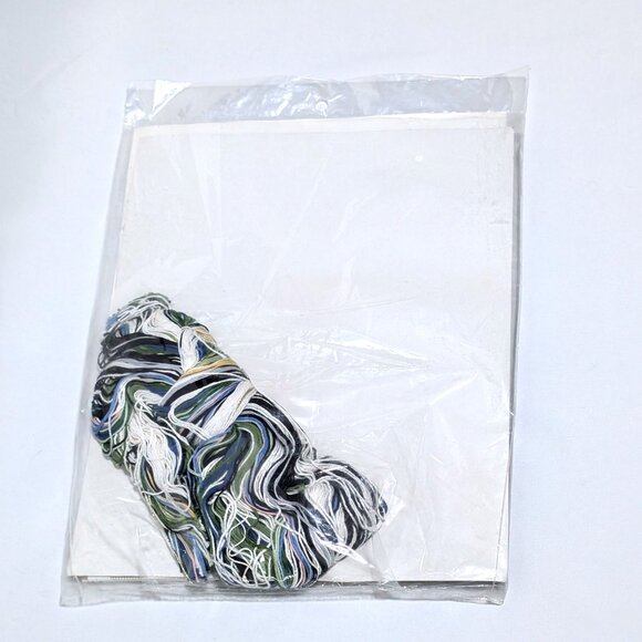 Vintage Something Special Open-Work Needlepoint Cala Lilies and Cats 14" x 18" - Picture 2 of 2